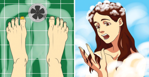 12 Shower Mistakes That Affect Your Health
