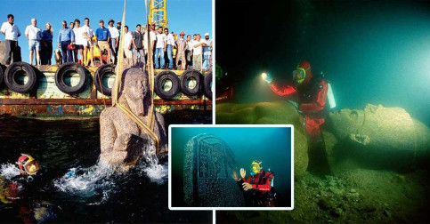 អ្នកវិទ្យាសាស្រ្តបានរកឃើញទីក្រុងបុរាណនៅបាតសមុទ្រនៃប្រទេសអេហ្ស៊ីប អ្វីដែលពួកគេបានស្រង់ចេញពីសមុទ្រ មានវត្ថុបុរាណដ៏អស្ចារ្យជាច្រើន!