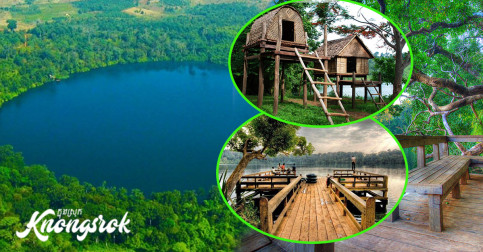 សម្រស់បឹងយក្សឡោមកម្ពុជាយើង  ស្រស់ស្អាតមិនចាញ់បឹងភ្នំភ្លើងបរទេសនានានោះទេ