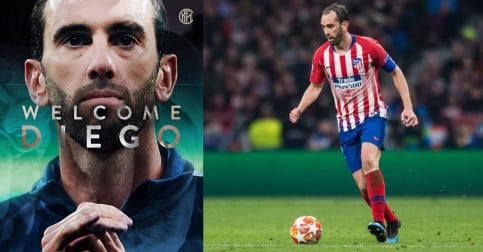 ផ្លូវការ៖ Inter Milanប្រកាសចុះ​កុង​ត្រា Diego Godín ក្នុងតម្លៃបិទជិតមួយ