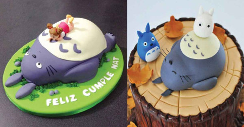 Gorgeous, adorable Totoro-inspired cakes that are too cute to eat
