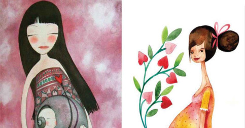 17 wonderfully tender illustrations dedicated to our beloved moms