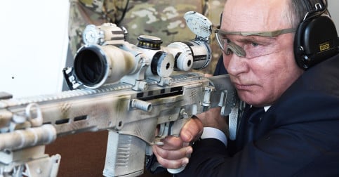 កាំភ្លើង Sniper ជំនាន់ថ្មីម៉ាក SVCh-308 រុស្សីទើបផលិតបាន លោកពូទីនសាកល្បងមុនគេ(មានវីដេអូ)