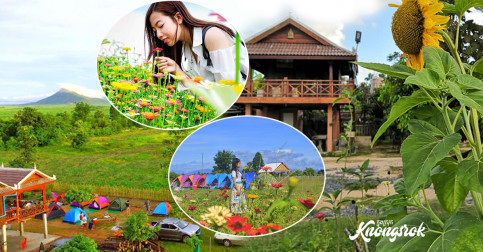 ស្អាតដល់ម្លឹង! ផ្ទះស្នាក់អ្នកស្រី​បូ អមលាំង​កំពង់ស្ពឺ មានបរិយាកាសធម្មជាតិប្លែកតែម្ដង​សម្រាប់អ្នកស្រលាញ់ជីវិតជនបទ !