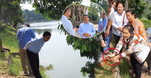 បងប្អូនឈប់ព្រួយទៅ​! ពេលនេះអាជ្ញាធរ​ខេត្តសៀមរាបចុះ​ទៅត្រួតពិនិត្យទីតាំង​ ដែលប្រលែងក្រពេី​ចូលក្នុង​ទក្សិណមុខប្រាសាទអង្គរវត្តហេីយ​!