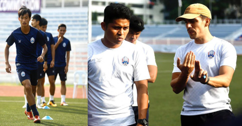 U22កម្ពុជាហ្វឹកហាត់​ខ្លាំងត្រៀម​បំបាក់វៀតណាម​វគ្គពាក់កណ្ដាលផ្ដាច់ព្រ័ត្រ SEA Games 2019