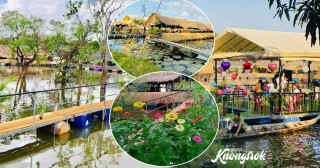 បឹងឈូកថ្មីលើទឹកដីតាខ្មៅ ​ណាត់ថ្ងៃគ្នាឱ្យហើយទៅ កន្លែងលំហែកាយ បាយឆ្ងាញ់នៅជិតៗនេះសោះ