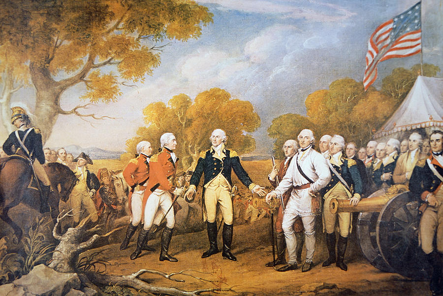 Surrender Of General Burgoyne At Saratoga New York 17 October 1777 John Trumbull