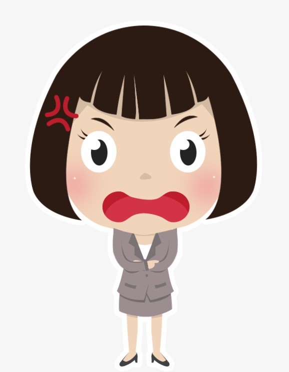 415 4151612_free Angry Girl People High Resolution Clip Art