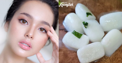 ងាយធ្វើហើយបានស្អាត! ដុំទឹកកកធ្វើពីបាយឆ្អិន យកមួយដុំម៉ាស្សាផ្ទៃមុខរាល់ថ្ងៃ អស់មុនអស់ស្នាម បន្តឹងស្បែកមុខស្អាតក្មេងវ័យជាងមុន