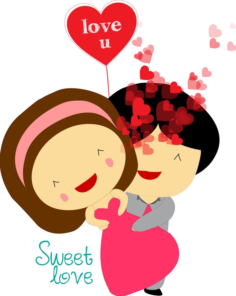 Sweet Love Valentines Vector 1872690