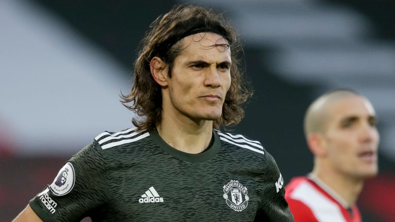 Skysports Edinson Cavani Manchester United_5189562