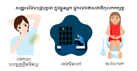សញ្ញាទាំង៦បង្ហាញថា រាងកាយរបស់អ្នកមានជាតិពុល ដែលត្រូវការ ការបន្សាបជាបន្ទាន់