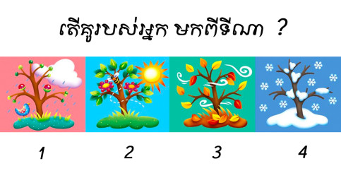 តើគូរបស់អ្នក នឹងចេញមកពីប្រភពណា?