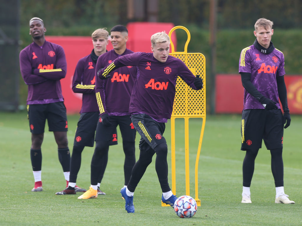 Manchester United Training Session