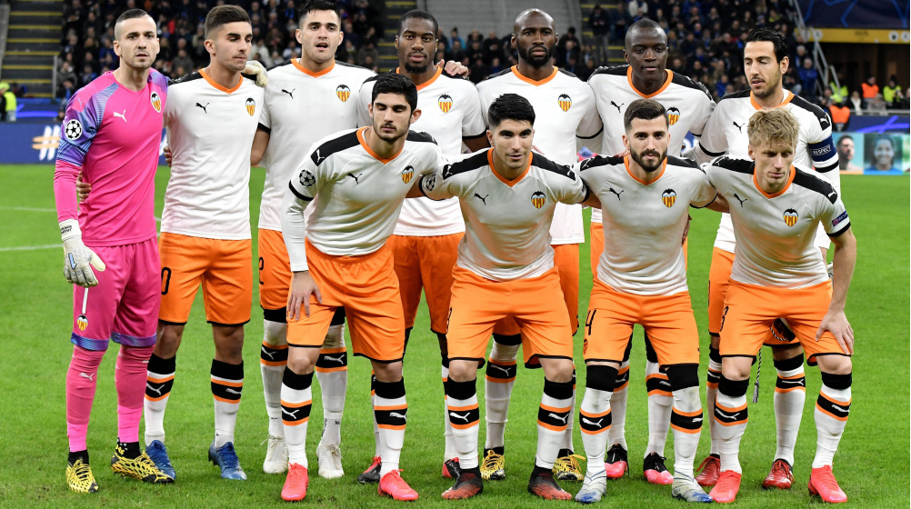 Startelf Des Fc Valencia Gegen Atalanta Bergamo Am 19 Februar 1584425106 34005