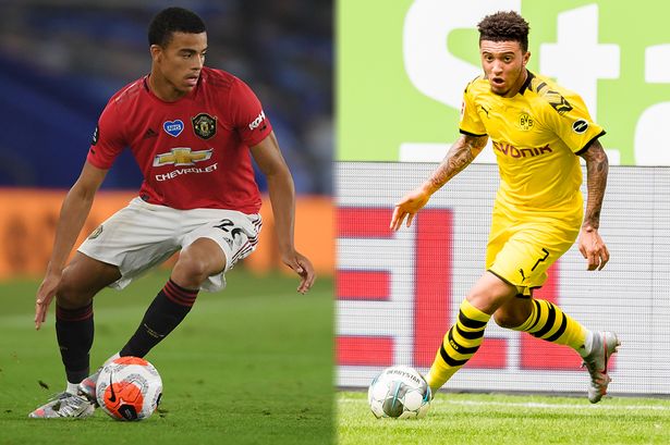 0_Jadon Sancho Mason Greenwood Manchester United