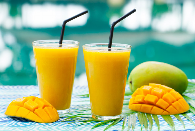 Fresh Tropical Fruit Smoothie Mango Juice Fresh Mango_170884 20