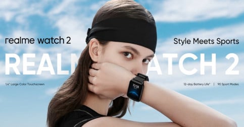 នាឡិកា Realme Watch 2 បានដាក់បង្ហាញនៅក្នុងប្រទេសម៉ាឡេស៊ី