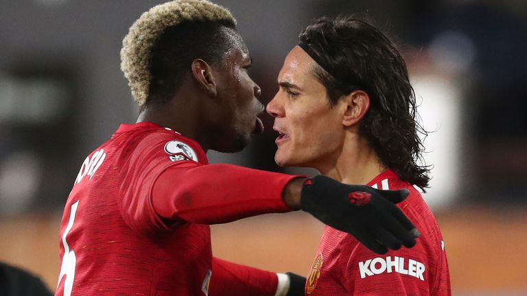 Skysports Edinson Cavani Paul Pogba_5244674