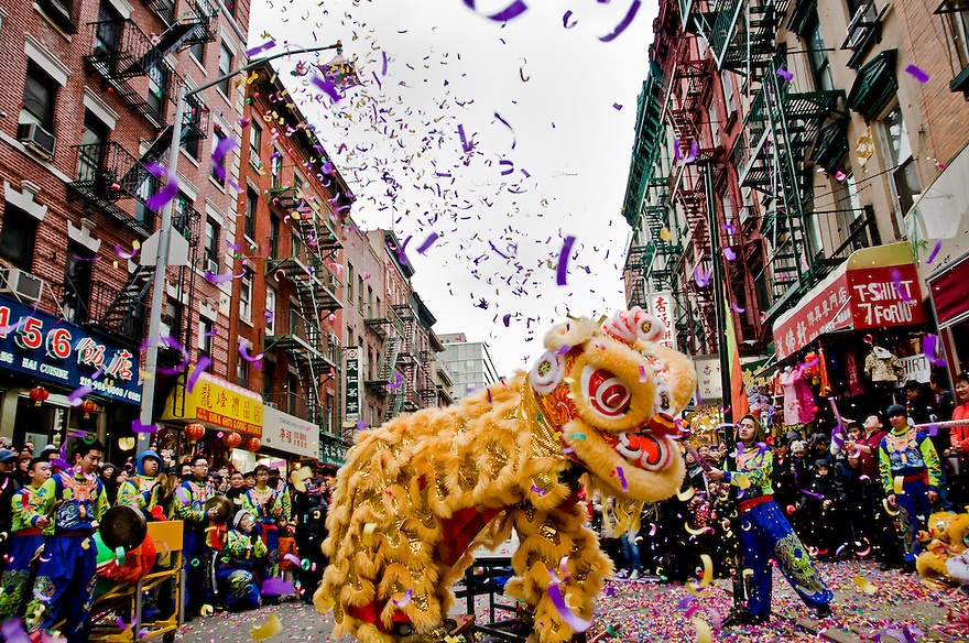 Chinatown Confettis, New York