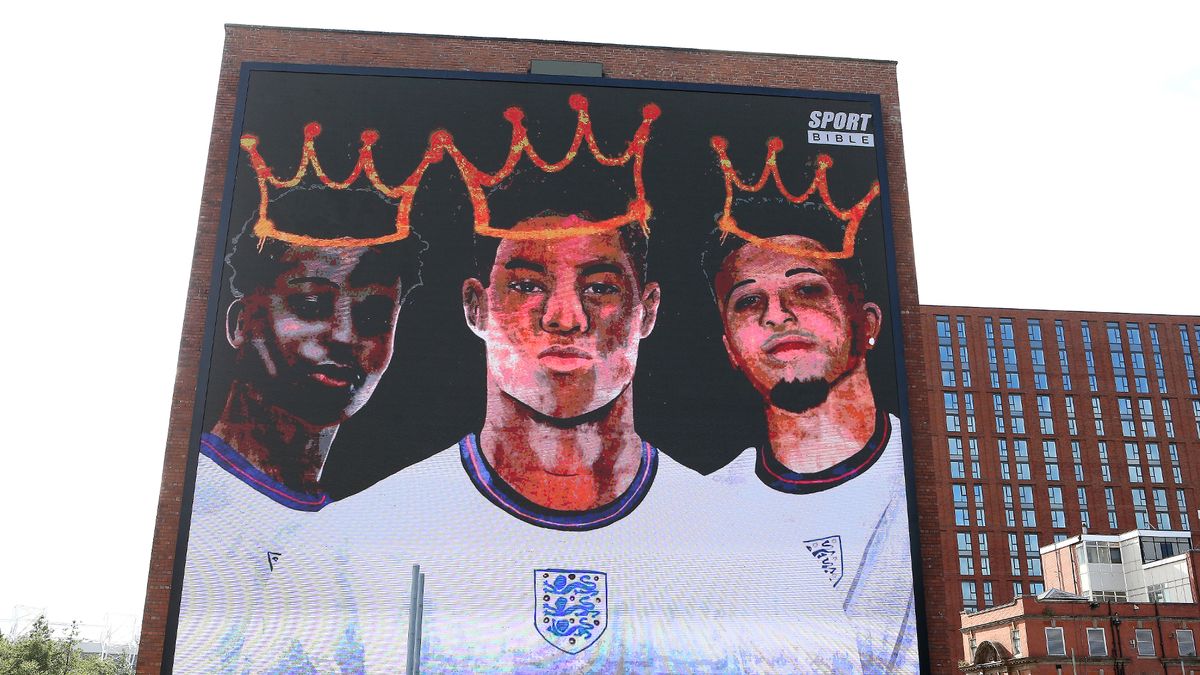 1_New Digital Mural Of The Three Black Footballers Racially Abused After England Lost The Euros Final