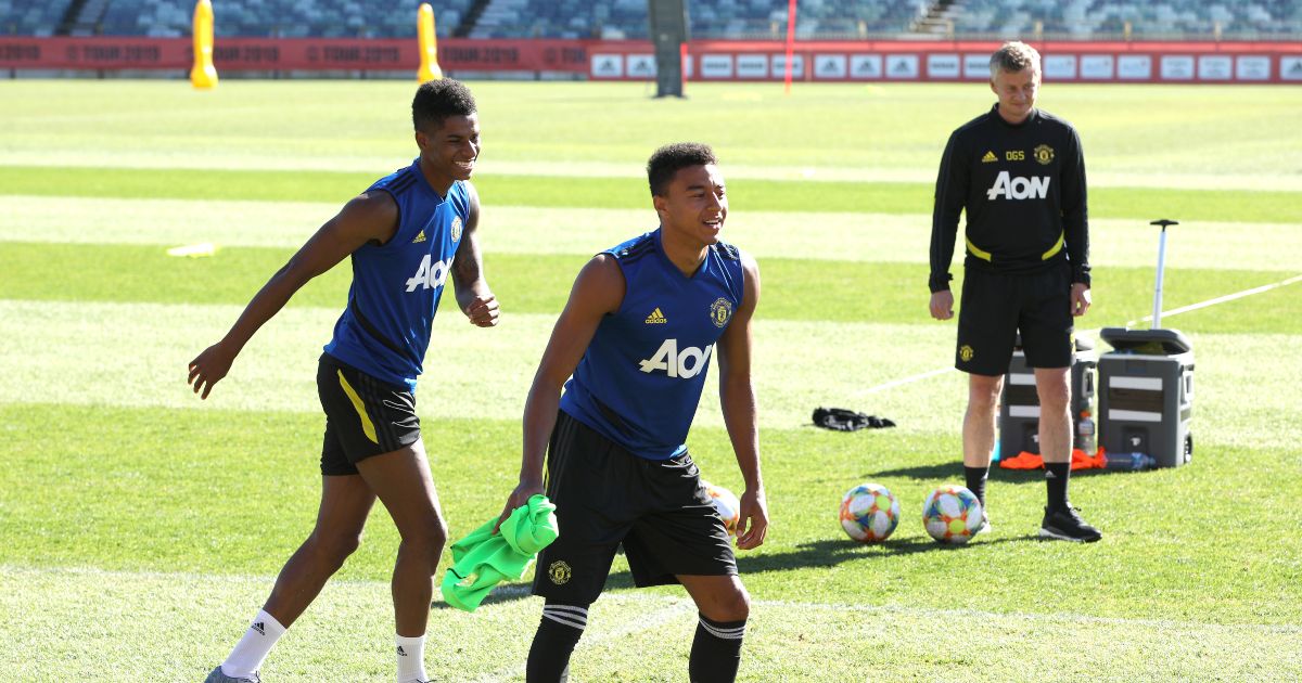 Jesse Lingard Ole Gunnar Solskjaer Manchester United F365