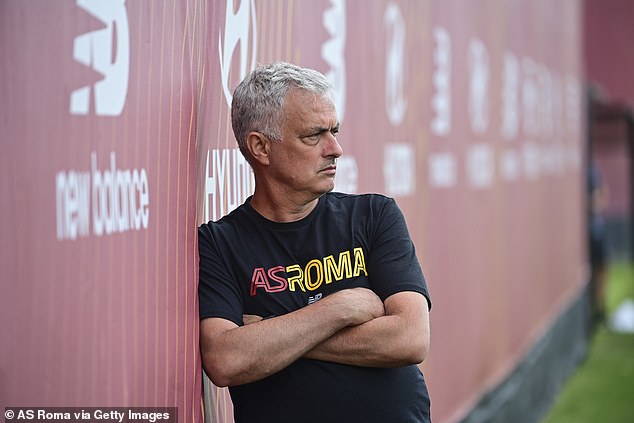 Jose Mourinho Films Roma Training With DRONE To Show Players