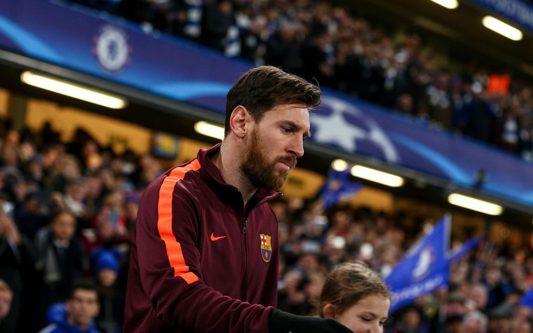 Messi At Stamford Bridge CL