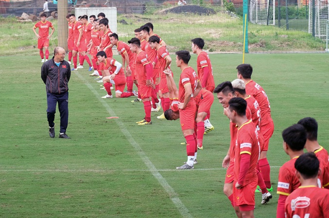 Park Hang Seo VN Training