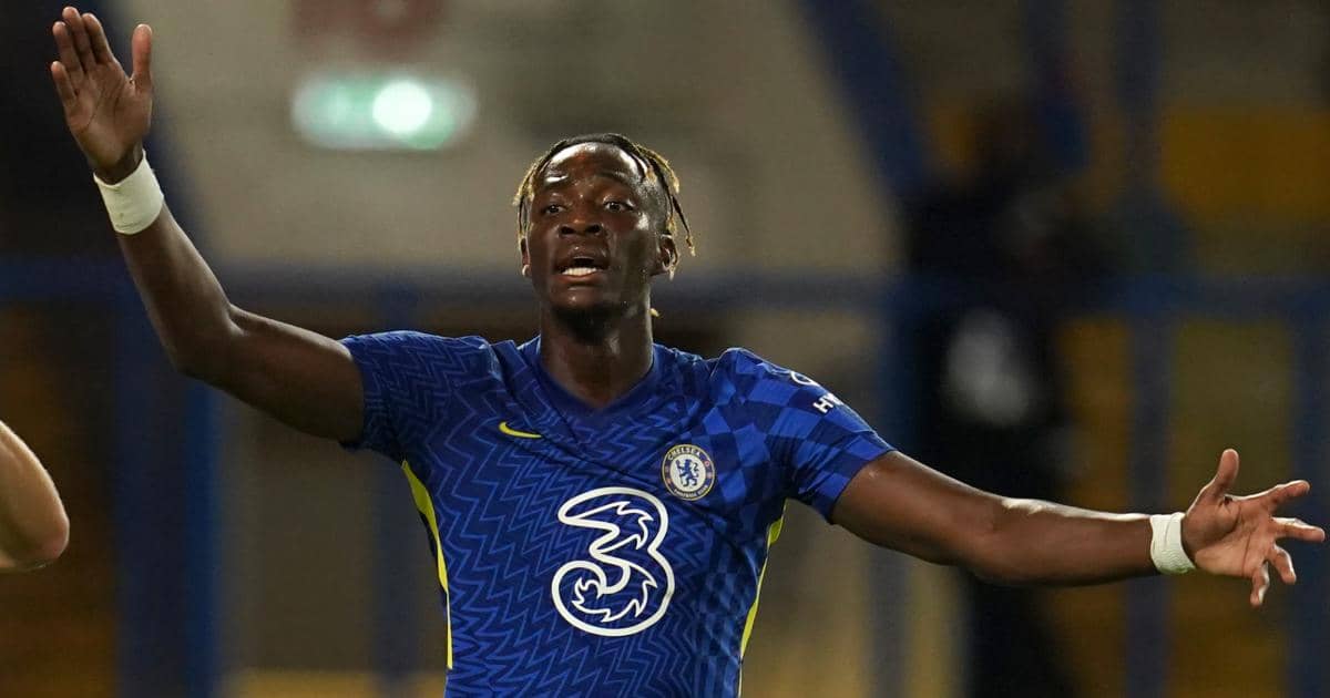 Tammy Abraham During Chelsea Friendly Against Tottenham Hotspur August 2021