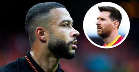 Memphis Depay ខកចិត្តក្រោយផ្ទេរមក Barca តែ Messi បែរជាចាកចេញ​ទៅ​វិញ! សូម្បីនិយាយ”Hello “មួយម៉ាត់ក៏មិនបាន