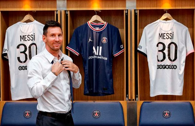 Baru 30 Menit Jersey Psg Dengan Nama Lionel Messi Ludes Terjual UAz2Xa