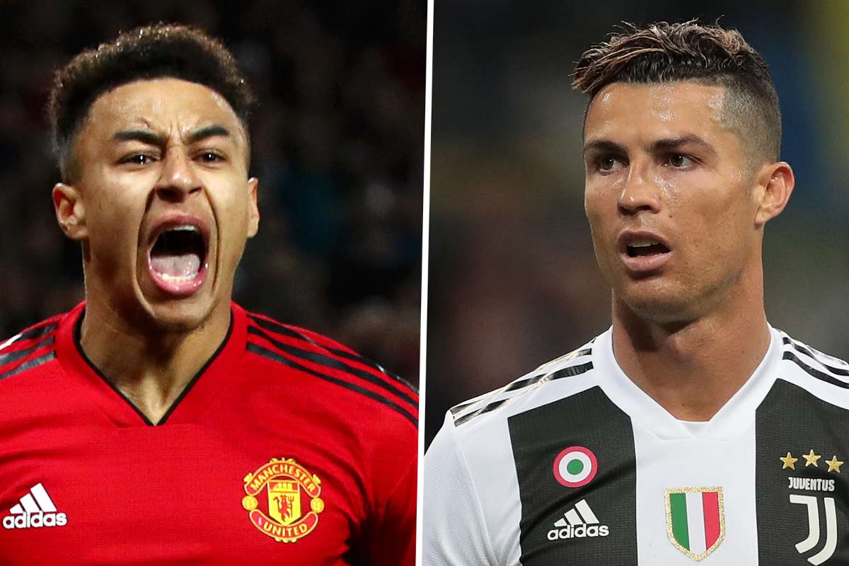 Jesse Lingard Cristiano Ronaldo Man Utd Juventus_kcjud7apkbhw18myjenoqphko