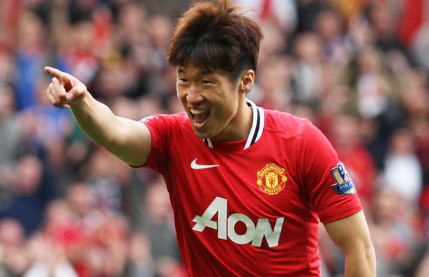 1_Ji Sung Park Of Manchester United Celebrates Scoring Their Sixth Goal During The Barclays 