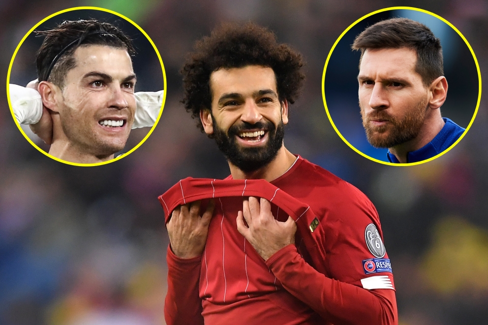 TALKSPORT Mohamed Salah Cristiano Ronaldo And Lionel Messi