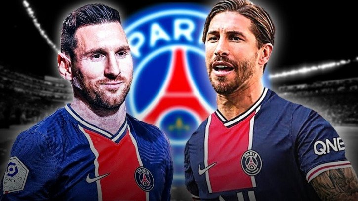 Messi Nhan Thong Diep Tu Ramos Sau Khi Gia Nhap Psg 725x0