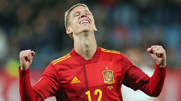 Dani Olmo Spain Celebration