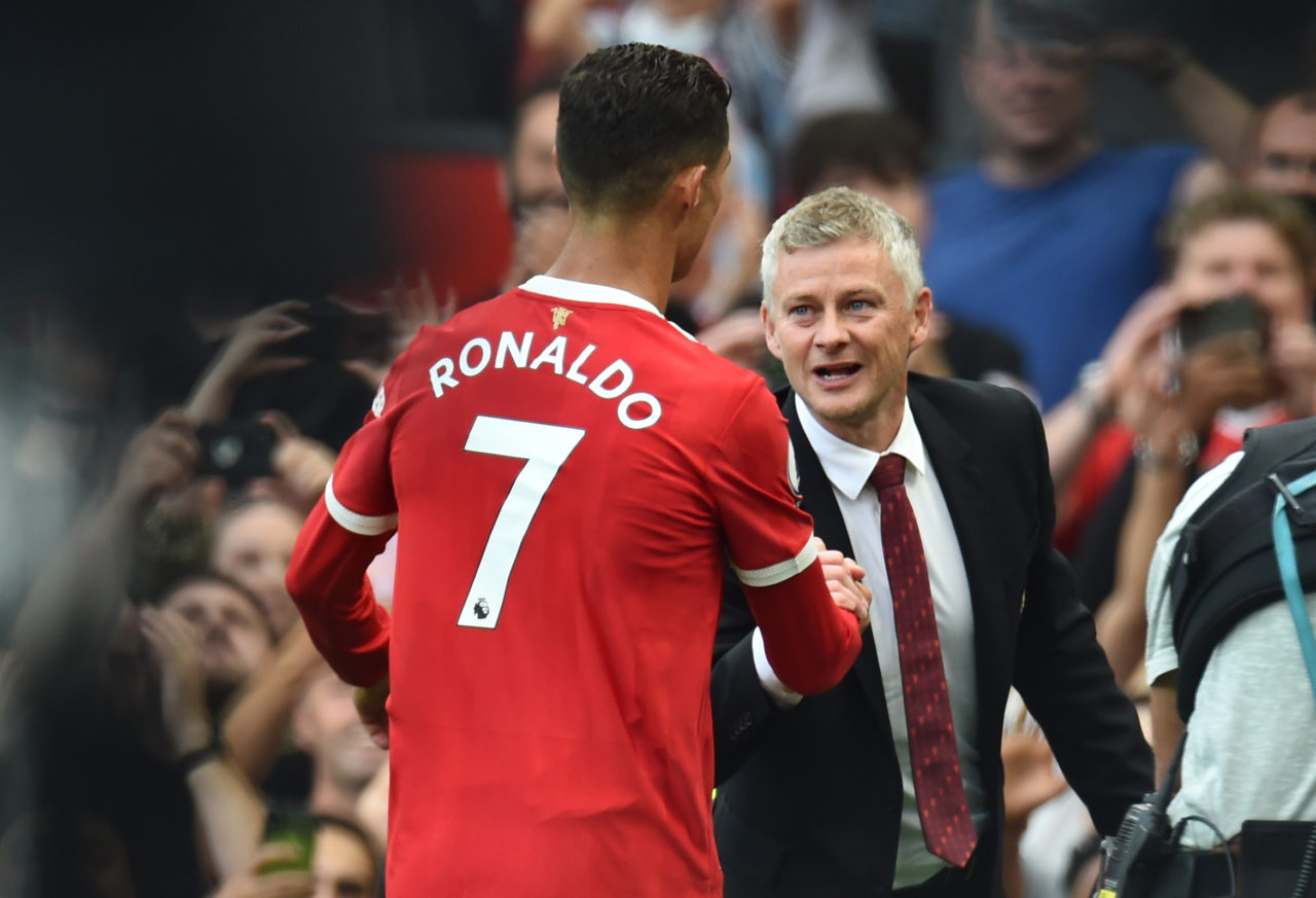 Ronaldo Solskjaer Manutd 2109 Epa