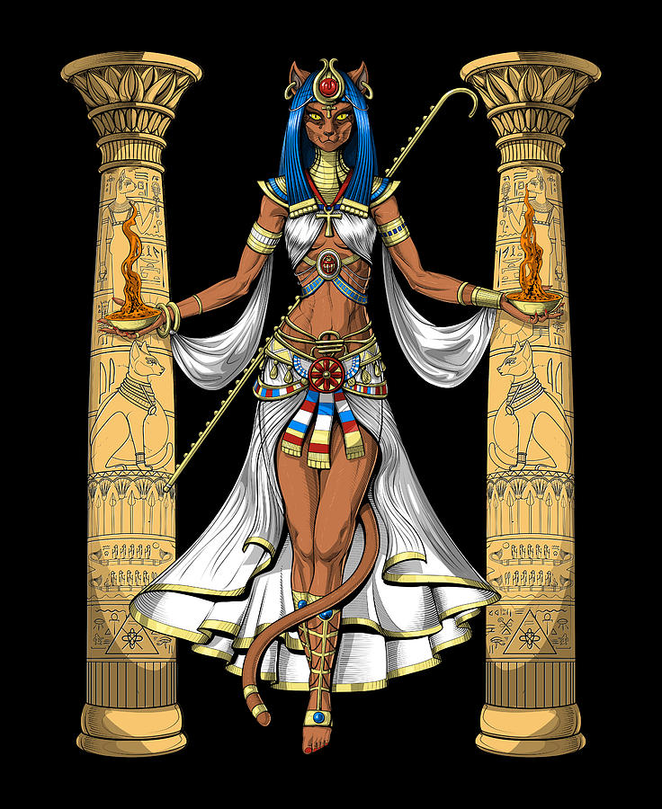 Egyptian Goddess Bastet Nikolay Todorov