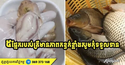 អ្នកជំនាញបង្ហាញថា៖ ៥ ផ្នែករបស់ត្រីមានភាពកខ្វក់ខ្លាំង ទោះ​បី​​​ស្តាយ​យ៉ាង​ណា​ កុំ​ញ៉ាំ​ឱ្យសោះប្រយ័ត្នគ្រោះថ្នាក់