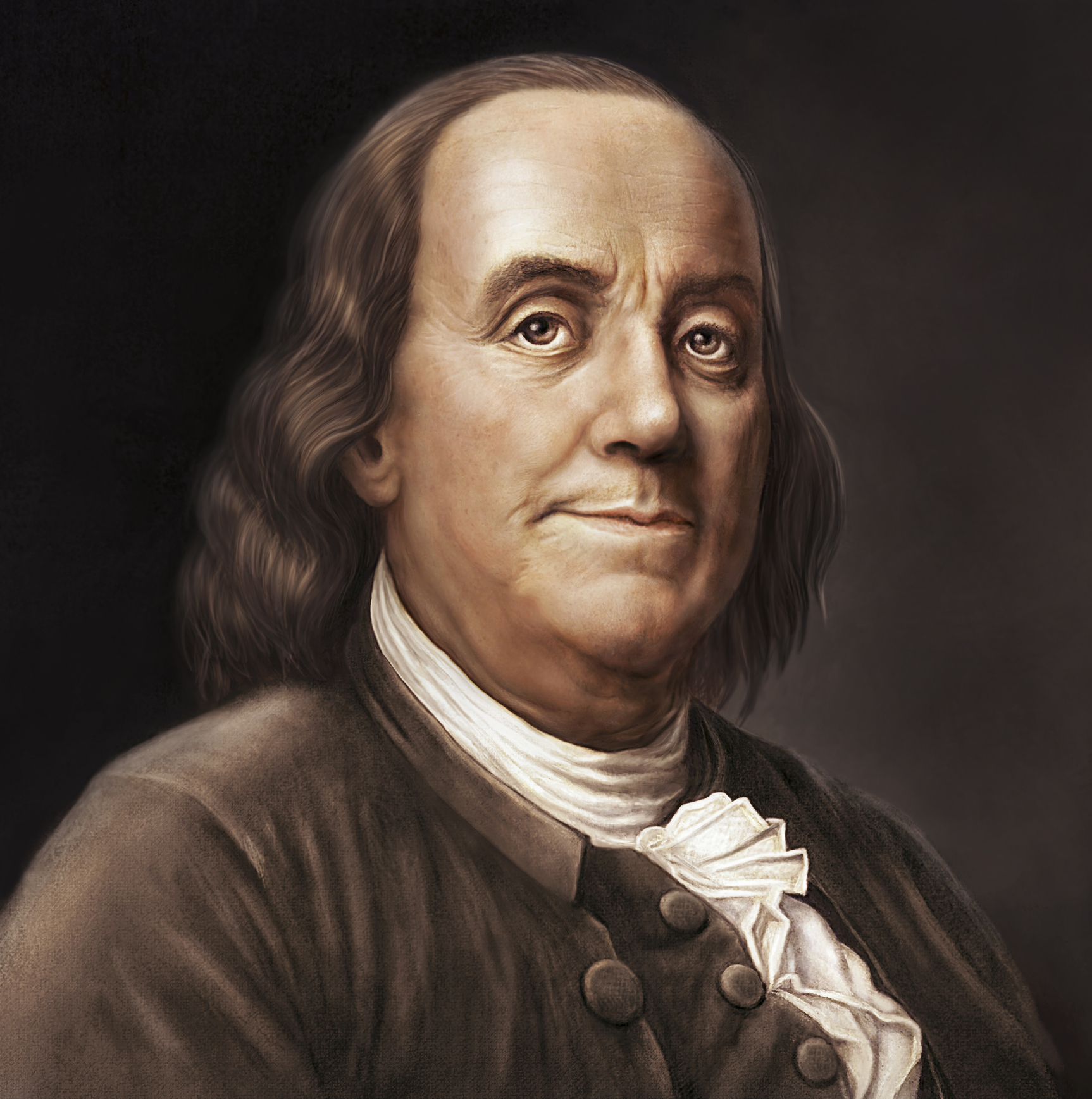 Ben Franklin Original Portrait