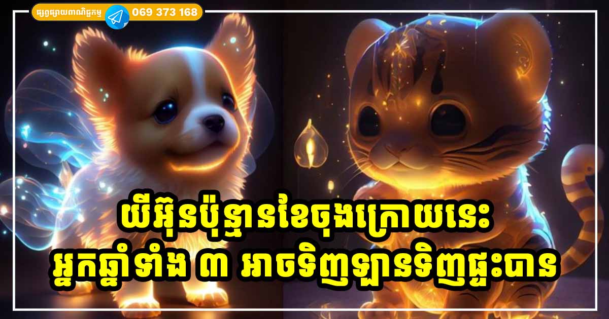បុកចំកំណប់ហើយ! ឆ្នាំទាំង ៣ ជីវិតងាកចូលទំព័រថ្មី អ្វីៗនឹងប្រែមកជាល្អប្រសើរ បុកចំកំណប់ហើយ! ឆ្នាំទាំង ៣ ជីវិតងាកចូលទំព័រថ្មី អ្វីៗនឹងប្រែមកជាល្អប្រសើរ