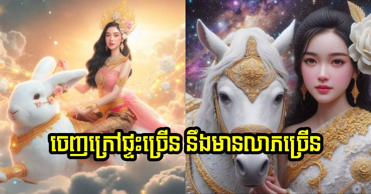 រាសី​ ៣ ខែ​បន្ទាប់ ម្ចាស់​ឆ្នាំ​ទាំង ៤ ចេញ​ក្រៅ​ផ្ទះ​ច្រើន នឹង​មាន​លាភ​ច្រើន