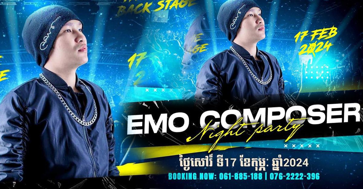 EMO COMPOSER / COME BACK បើកឆាកដំបូងនៅ WIP Zone