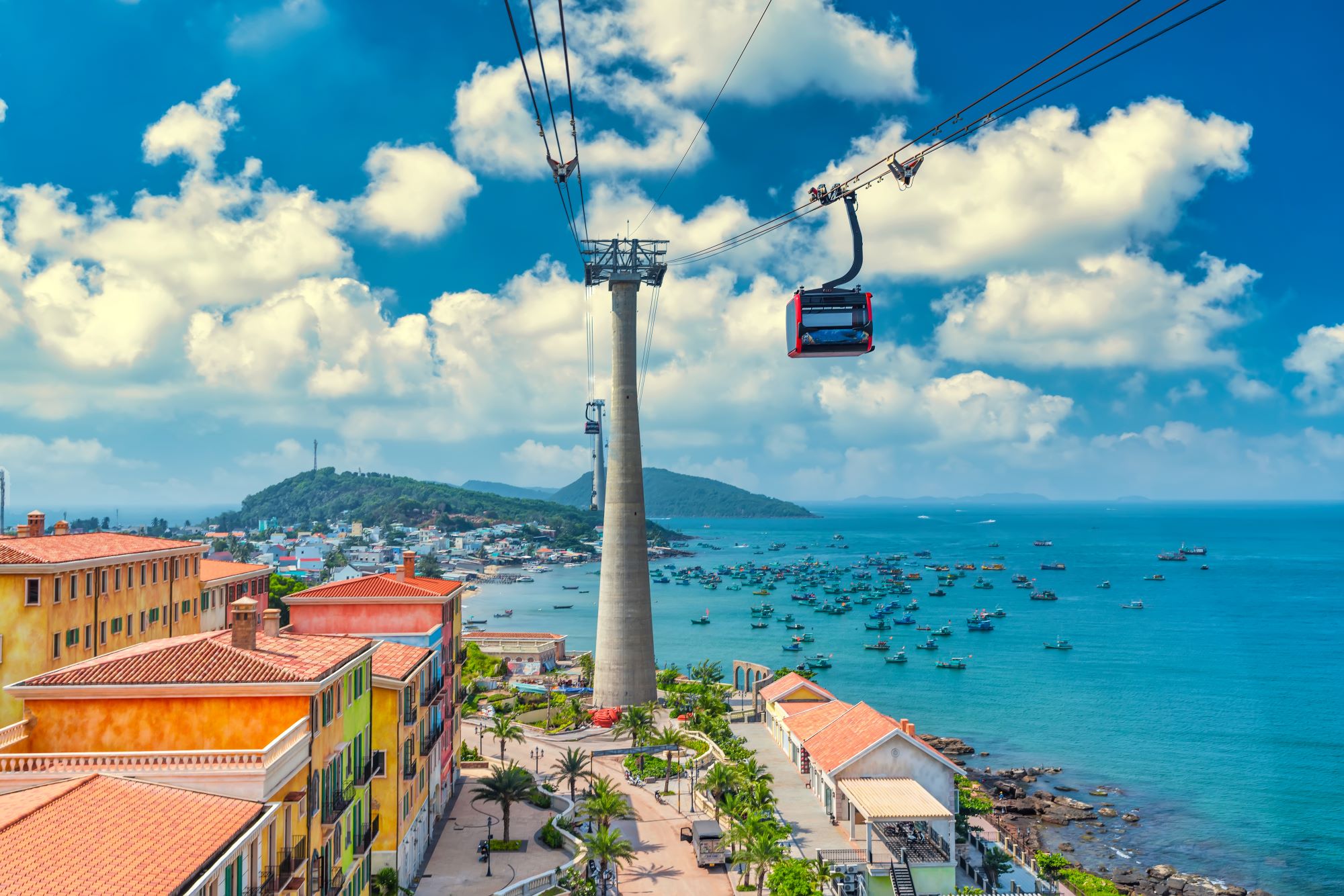 Cable Car In Phu Quoc