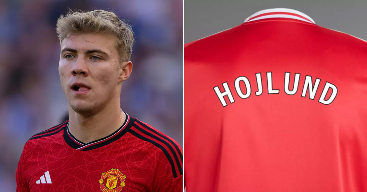 Rasmus Hojlund នឹងទទួលបាន​អាវមួយនេះពី Man United សម្រាប់​រដូវ​កាលថ្មី