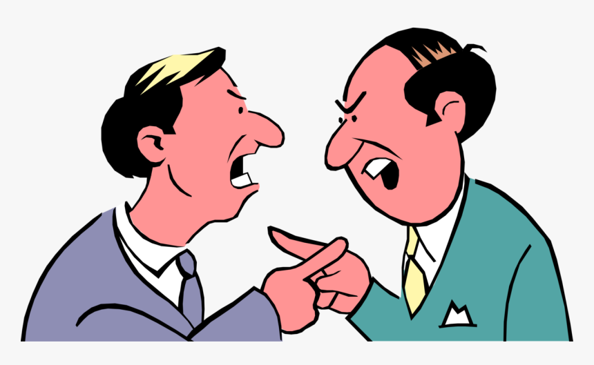 441 4412321_vector Illustration Of Heated Argument Between Two 2