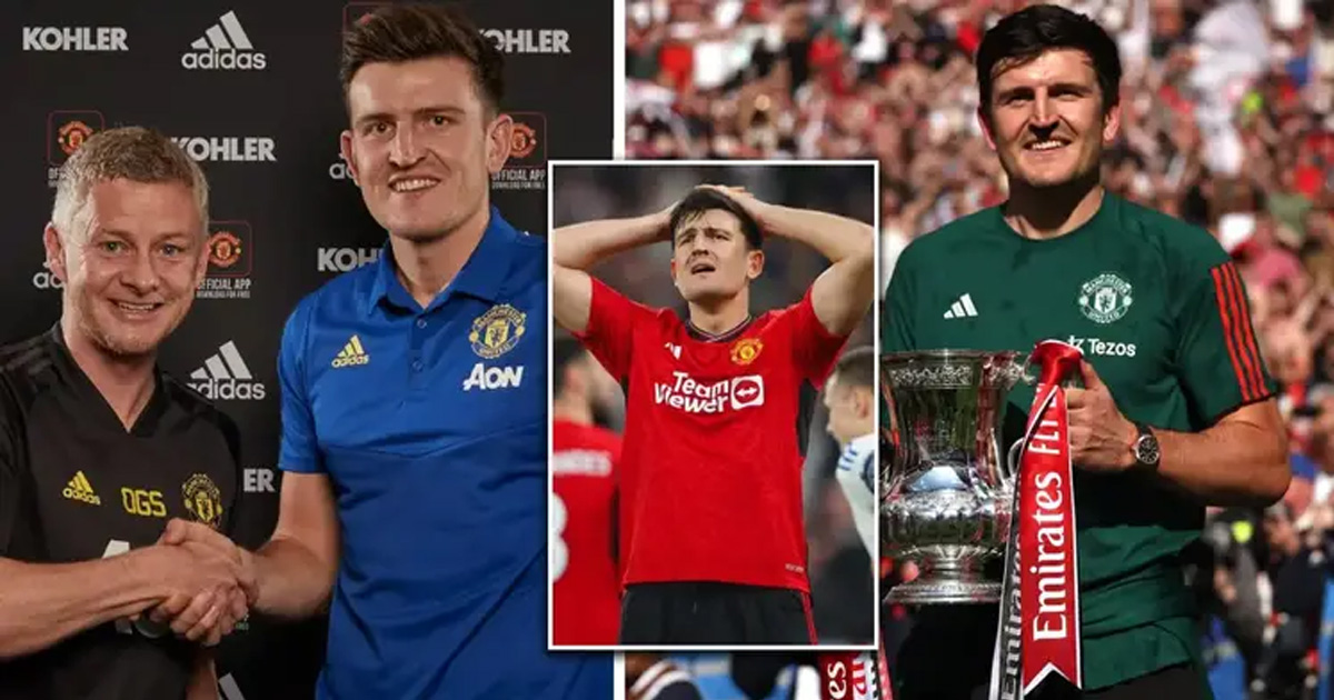 ៥ឆ្នាំជាមួយ Man Utd ស្ថិតិ និង​ស្នាដៃរបស់ Harry Maguire អាច​ទទួល​យក​បាន​ឬទេ ក្នុងនាមជាខ្សែការពារកណ្ដាល?