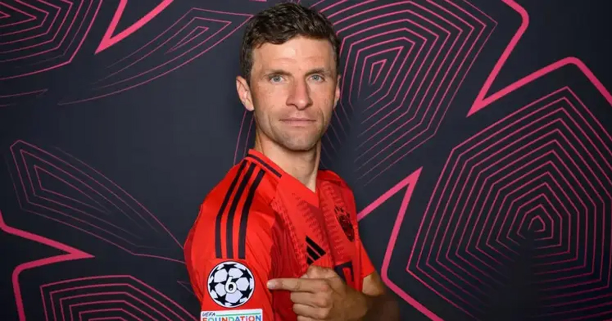 Thomas Muller នឹង​កាន់​កំណត់​ត្រាមួយក្នុងក្របខ័ណ្ឌ Champions League ប្រសិន​បើ​គាត់បង្ហាញខ្លួន Bayern Munich យប់​នេះ